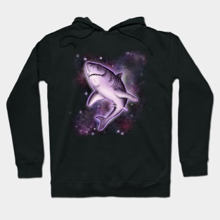 Purple Shark Hoodie